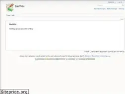 Sites similar to badwiki.org