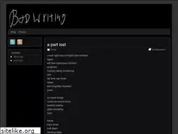 Sites similar to badwriting.net