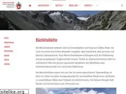 Sites similar to baechlitalhuette.ch