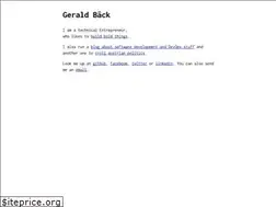 Sites similar to baeck.at