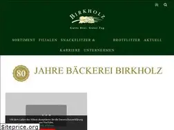Sites similar to baeckerei-birkholz.de