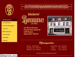 Sites similar to baeckerei-braune.de