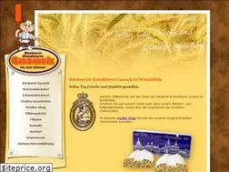 Sites similar to baeckerei-gnauck-schirmer.de