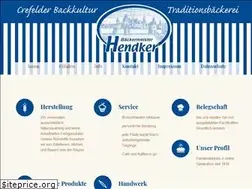 Sites similar to baeckerei-hendker.de