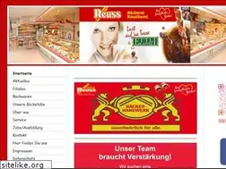 Sites similar to baeckerei-konditorei-reuss.de