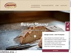 Sites similar to baeckerei-mensing.de