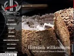 Sites similar to baeckerei-olsson.de