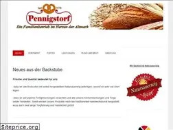 Sites similar to baeckerei-pennigstorf.de