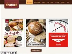 Sites similar to baeckerei-roscher.de