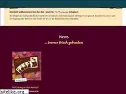 Sites similar to baeckerei-schubert.de