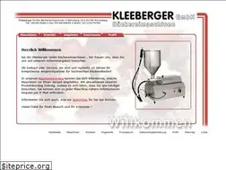 Sites similar to baeckereimaschinen-kleeberger.de