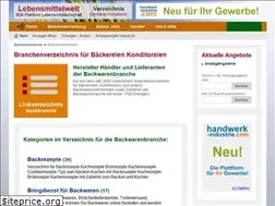 Sites similar to baeckereiverzeichnis.de