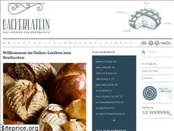 Sites similar to baeckerlatein.de