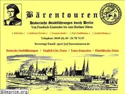 Sites similar to baerentouren.de