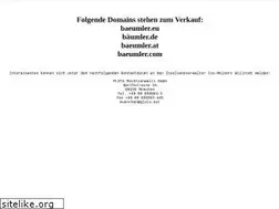 Sites similar to baeumler.com