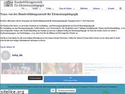 Sites similar to bafep-ibk.at