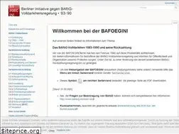 Sites similar to bafoegini.de
