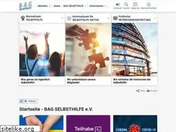 Sites similar to bag-selbsthilfe.de