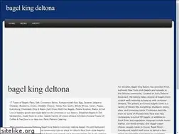 Sites similar to bagelkingdeltona.com