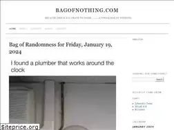 Sites similar to bagofnothing.com