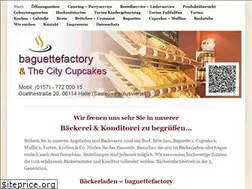 Sites similar to baguettefactory.de