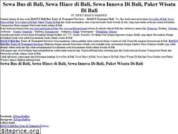 Sites similar to bagusbalibus.com