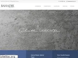 Sites similar to bahadirinsaat.com.tr