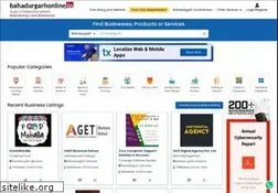 Sites similar to bahadurgarhonline.in