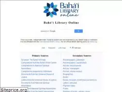 Sites similar to bahai-library.org
