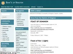 Sites similar to bahaikingston.org
