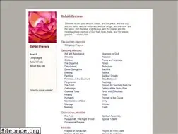 Sites similar to bahaiprayers.org