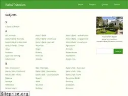 Sites similar to bahaistories.com