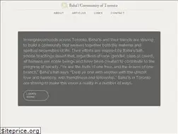 Sites similar to bahaitoronto.org