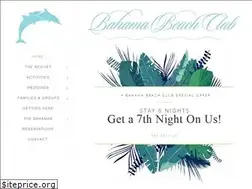 Sites similar to bahamabeachclub.com