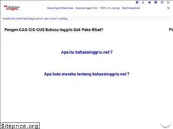Sites similar to bahasainggris.net