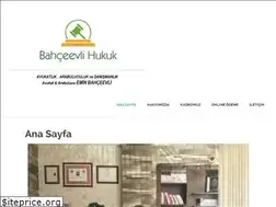 Sites similar to bahceevlihukuk.com