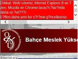 Sites similar to bahcemyo.osmaniye.edu.tr