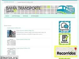 Sites similar to bahiatransporte.com.ar