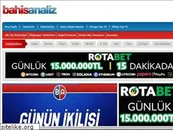 Sites similar to bahisanaliz.com
