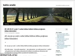 Sites similar to bahisanalizz.wordpress.com