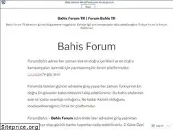 Sites similar to bahisforumtr.wordpress.com