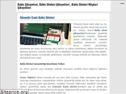 Sites similar to bahissikayetleri.org