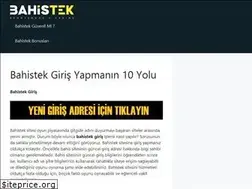 Sites similar to bahistekgiris.com