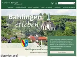 Sites similar to bahlingen.de