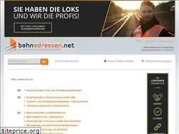 Sites similar to bahnadressen.net