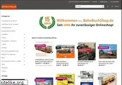 Sites similar to bahnbuchshop.de