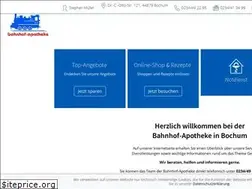 Sites similar to bahnhof-apotheke-bochum.de