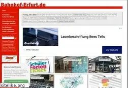 Sites similar to bahnhof-erfurt.de
