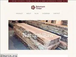 Sites similar to bahnmanntimber.ca