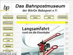 Sites similar to bahnpostmuseum.eu